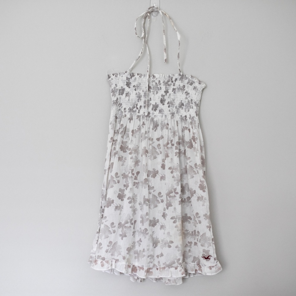 .Hollister bandeau floral beach top halter neck